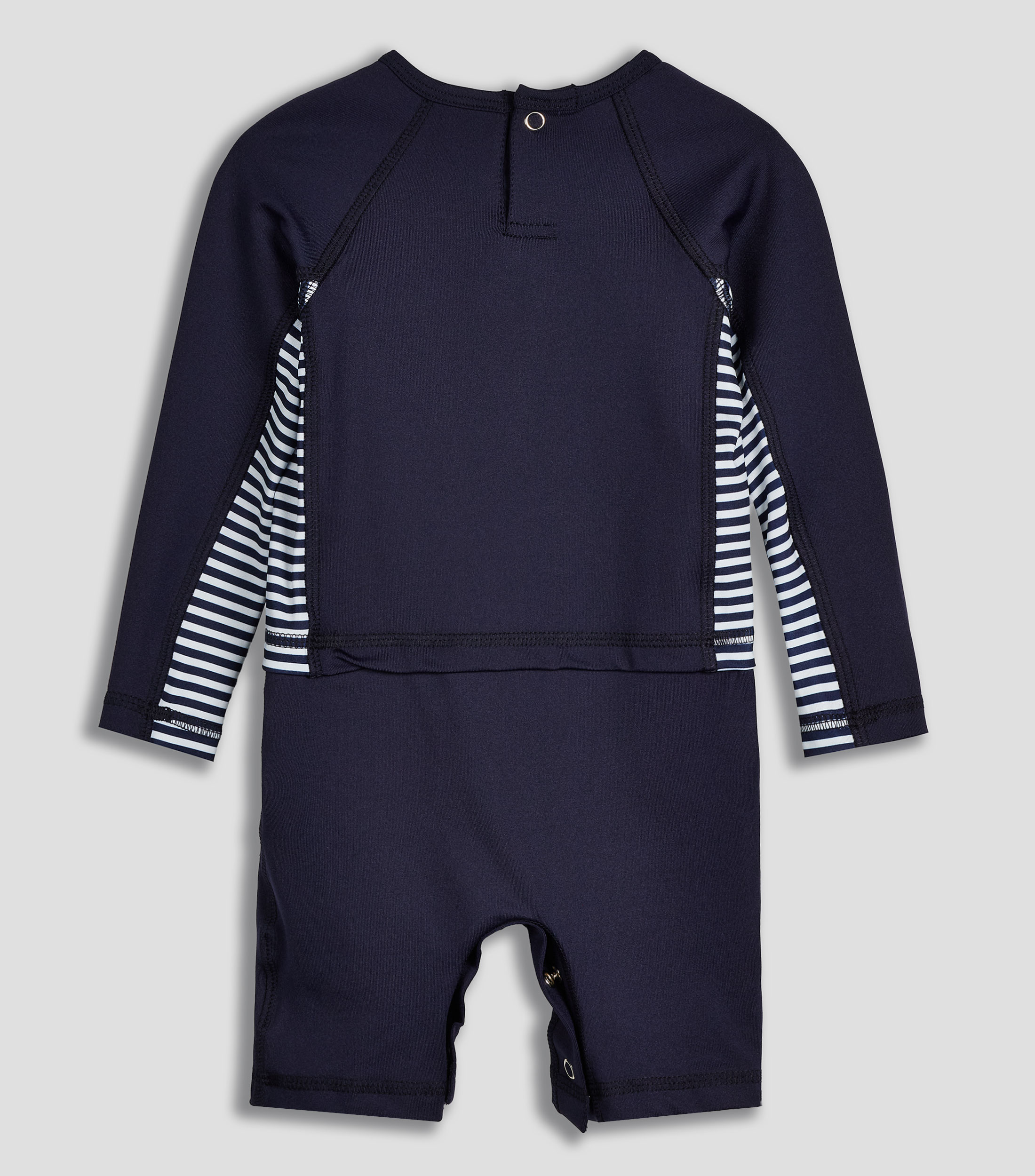 Traje de baño largo completo estampado Bebé